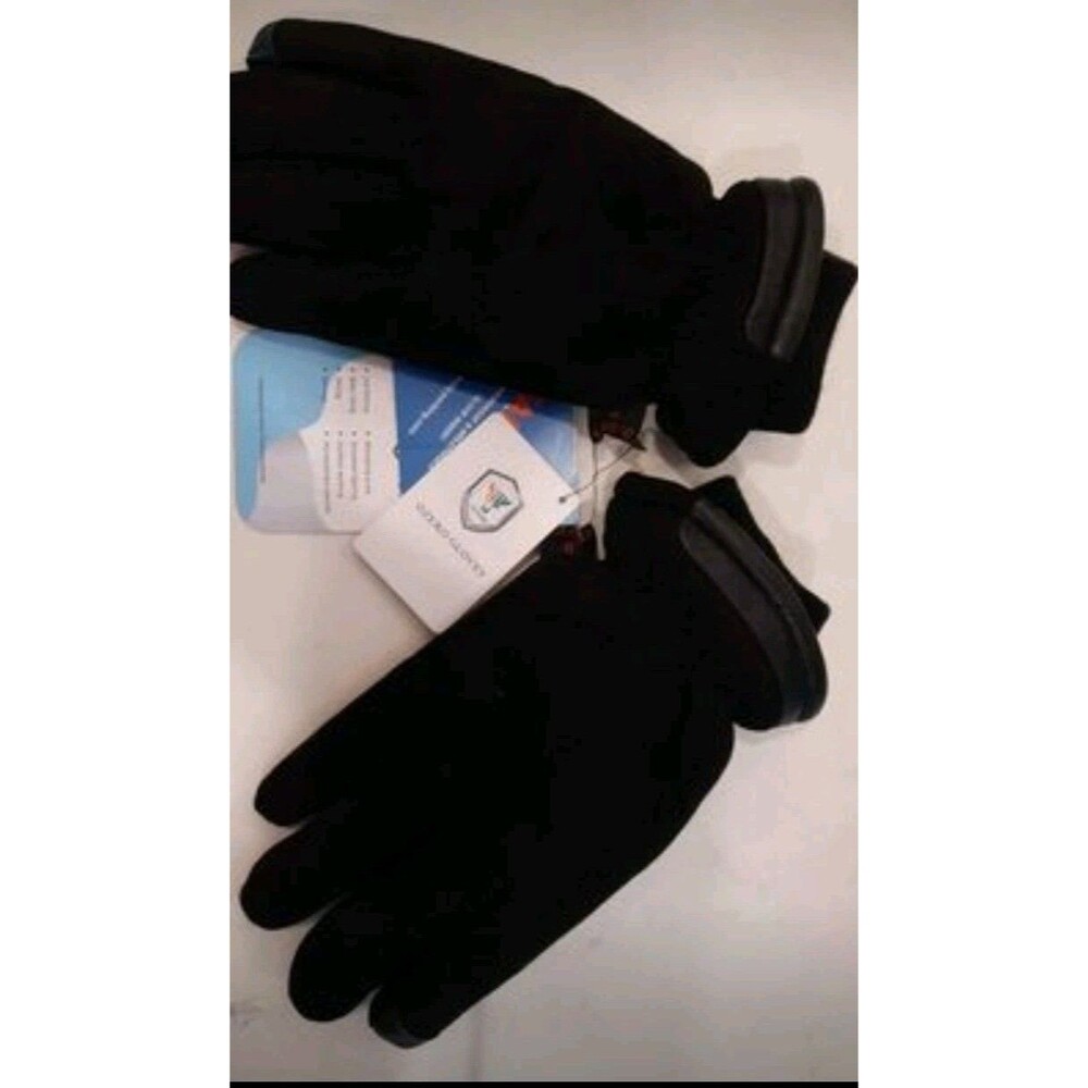 Ozero Gloves Mens Medium Black
